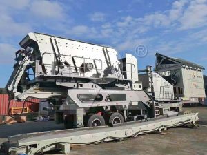 Concasseur mobile à quartz 250TPH