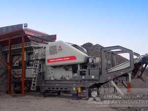 Concasseurs de galets de 70 à 100 tonnes par heure pour la construction de routes